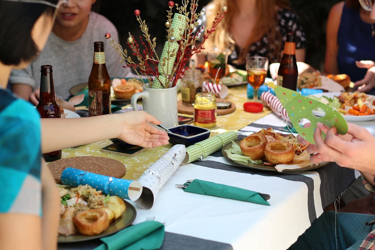 repas en famille sans tabac